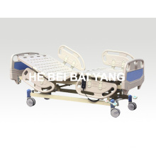 (A-20) cama de hospital eléctrica de tres funciones con toda la tabla plástica de la cama
